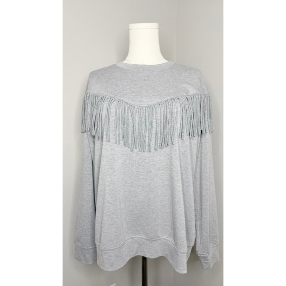 Sweatshirt Womens Fringe Western Boho Size Small Women's by Mustard Seed